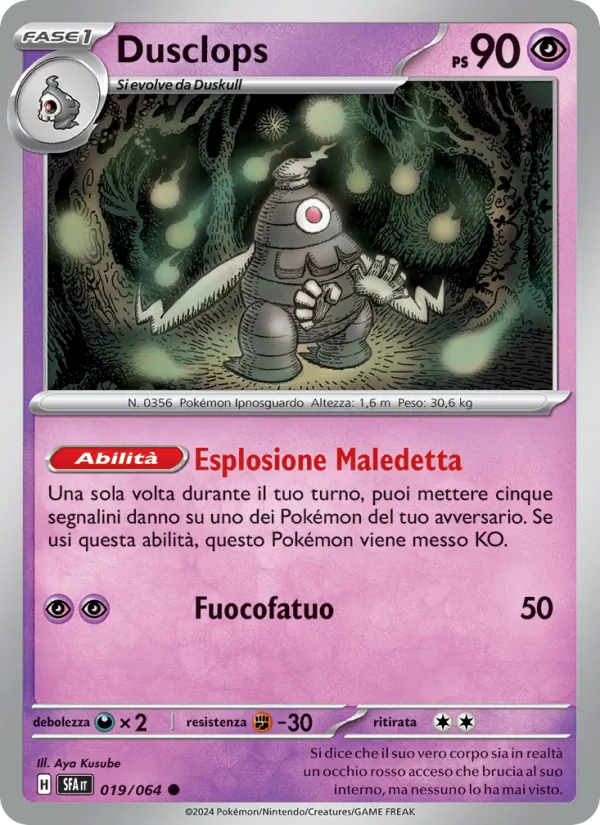 Dusclops (Segreto Fiabesco #019/64)