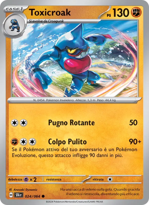 Toxicroak (Segreto Fiabesco #024/64)