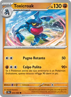 Toxicroak (Segreto Fiabesco #024/64)