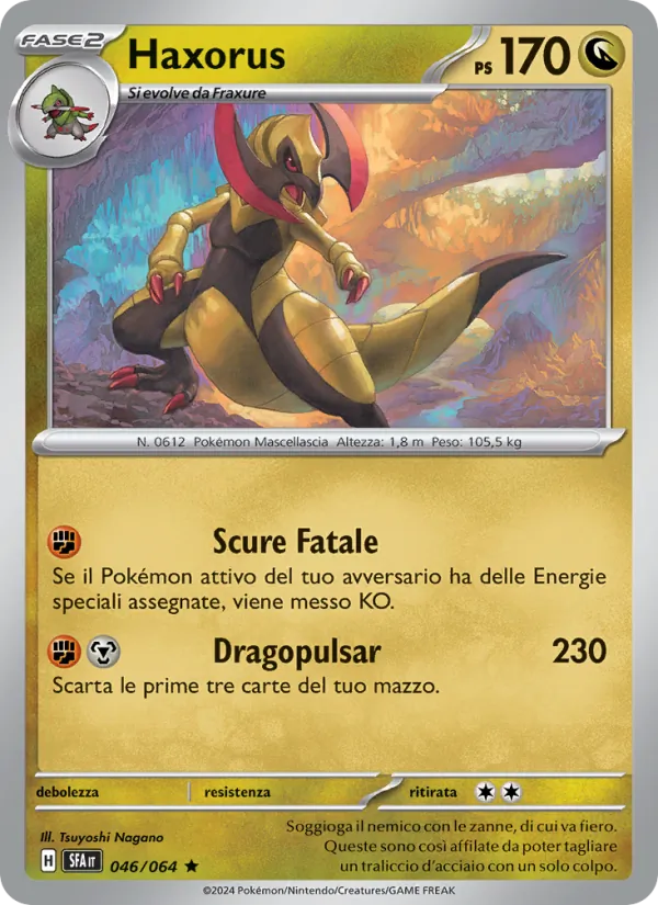 Haxorus (Segreto Fiabesco #046/64)