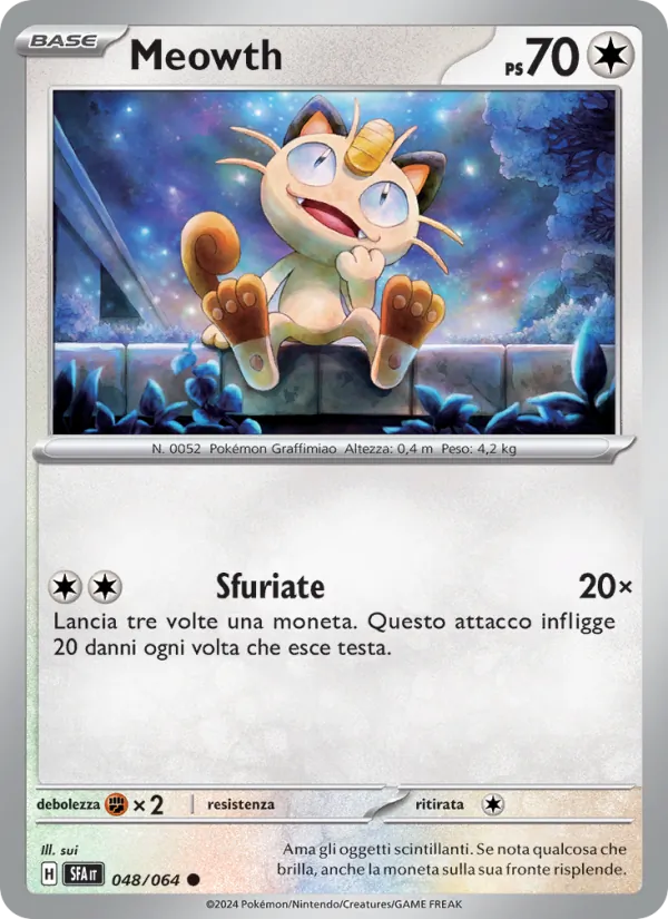 Meowth (Shrouded Fable #048/64)