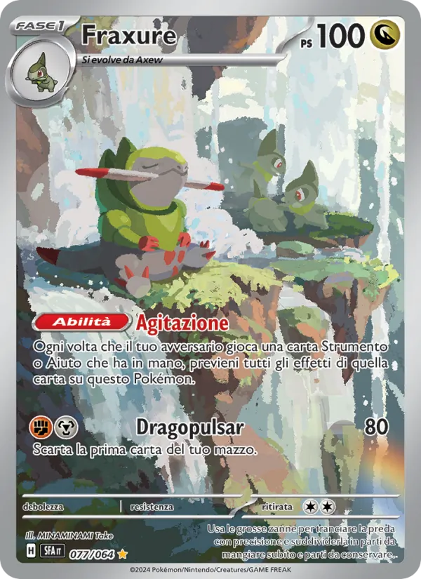 Fraxure (Shrouded Fable #077/64)