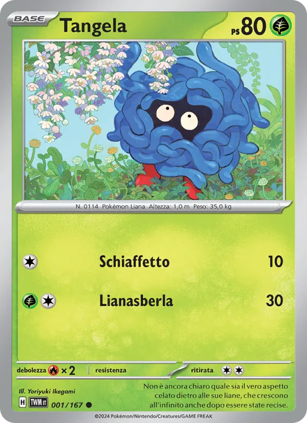 Tangela (Crepuscolo Mascherato #001/167)