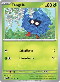 Tangela (Crepuscolo Mascherato #001/167)