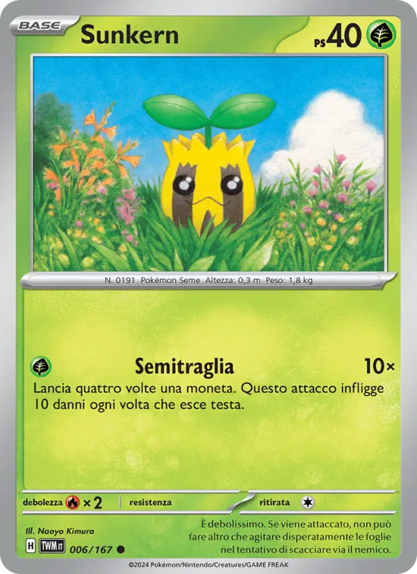 Sunkern (Crepuscolo Mascherato #006/167)