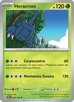 Heracross (Crepuscolo Mascherato #008/167)
