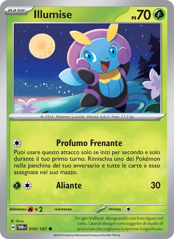 Illumise (Crepuscolo Mascherato #010/167)