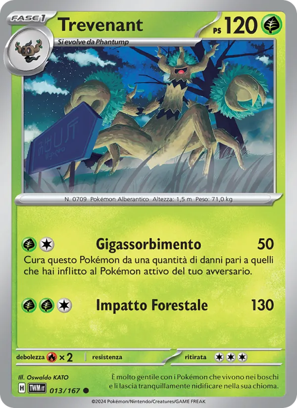 Trevenant (Crepuscolo Mascherato #013/167)