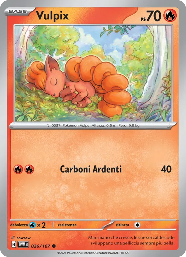 Vulpix (Crepuscolo Mascherato #026/167)