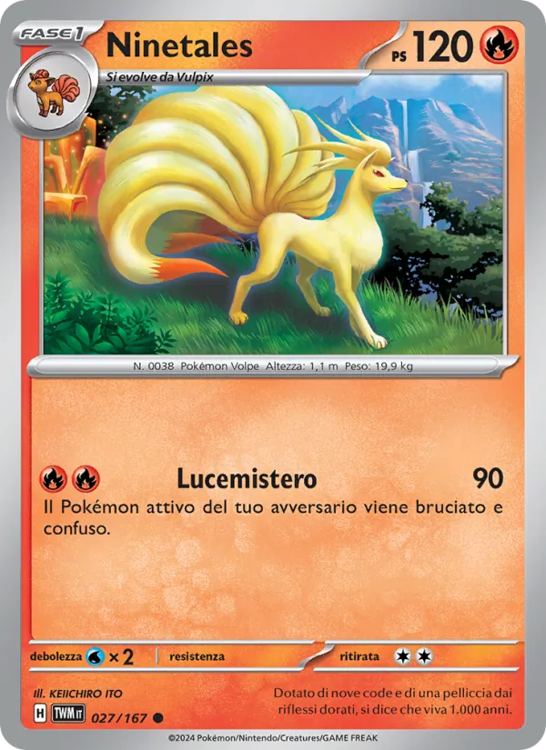 Ninetales (Twilight Masquerade #027/167)