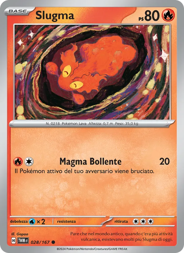Slugma (Twilight Masquerade #028/167)