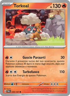 Torkoal (Crepuscolo Mascherato #030/167)