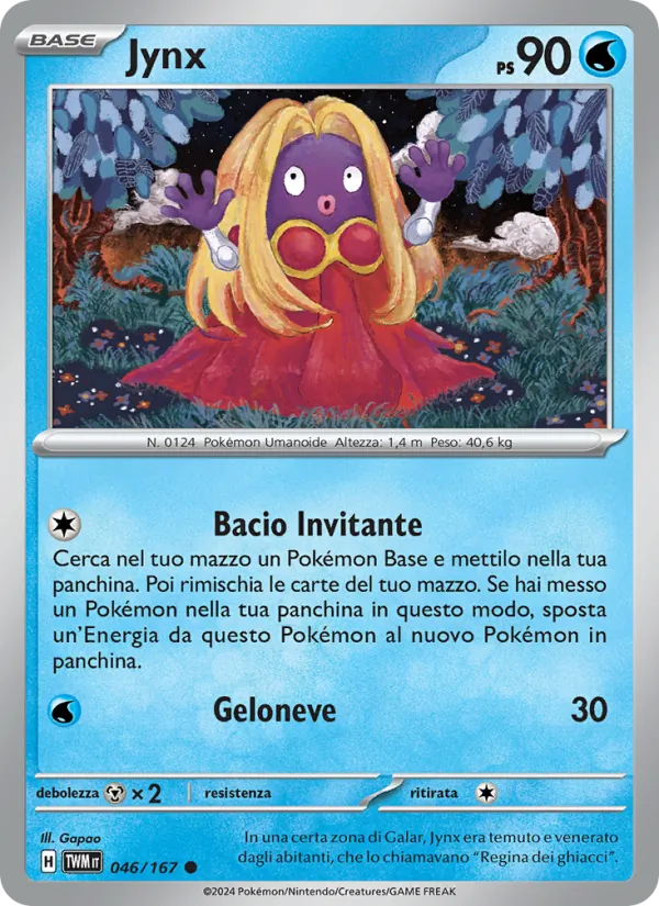 Jynx (Crepuscolo Mascherato #046/167)