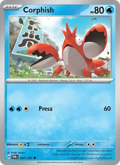 Corphish (Crepuscolo Mascherato #047/167)