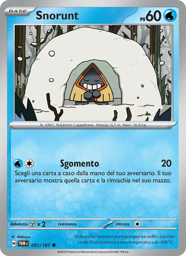 Snorunt (Crepuscolo Mascherato #051/167)