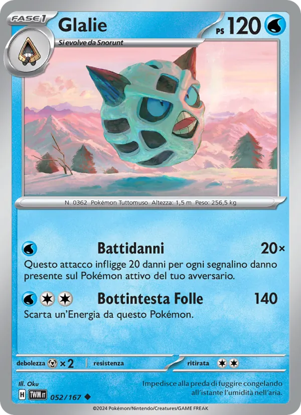 Glalie (Crepuscolo Mascherato #052/167)