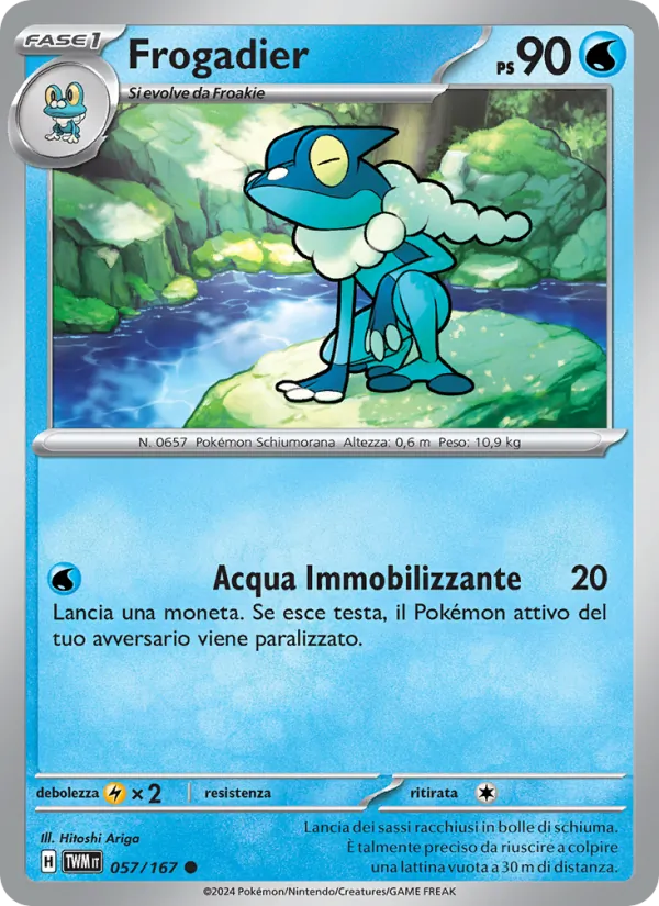 Frogadier (Crepuscolo Mascherato #057/167)