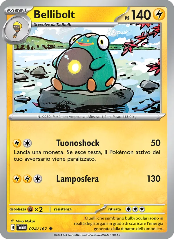 Bellibolt (Crepuscolo Mascherato #074/167)