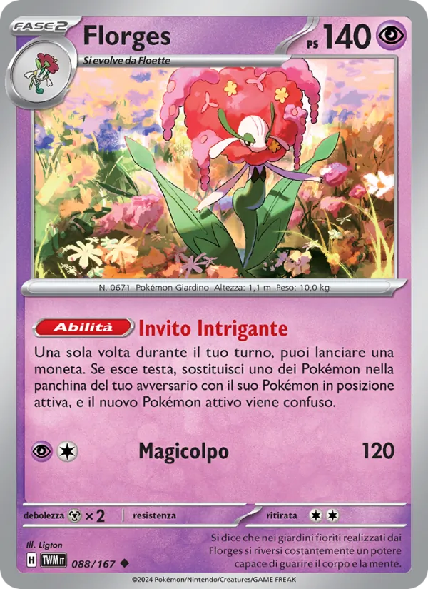 Florges (Crepuscolo Mascherato #088/167)