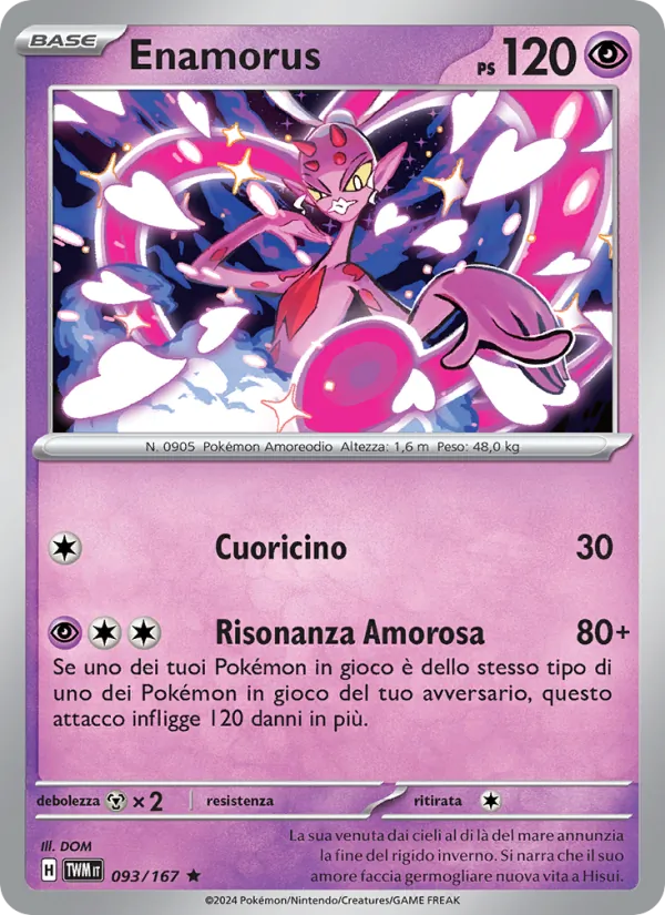 Enamorus (Crepuscolo Mascherato #093/167)