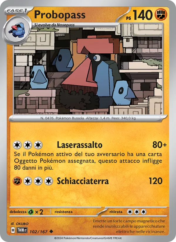 Probopass (Crepuscolo Mascherato #102/167)