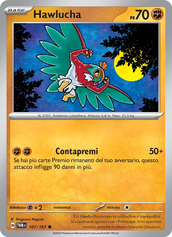 Hawlucha (Crepuscolo Mascherato #107/167)