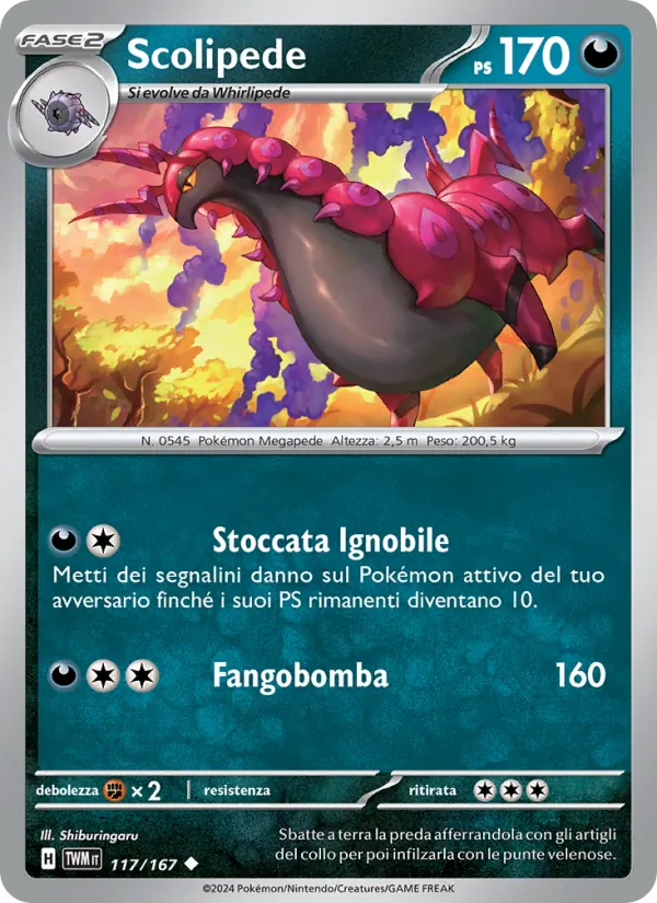 Scolipede (Crepuscolo Mascherato #117/167)