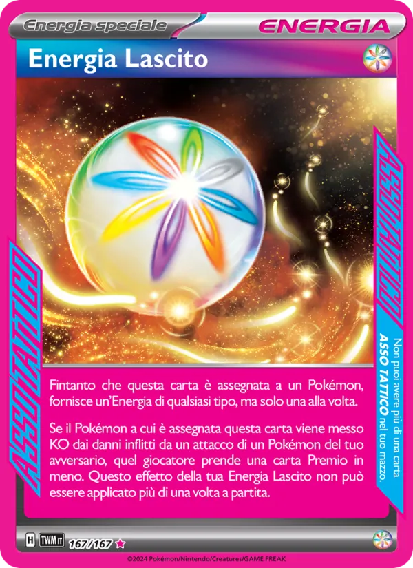 Energia Lascito (Crepuscolo Mascherato #167/167)
