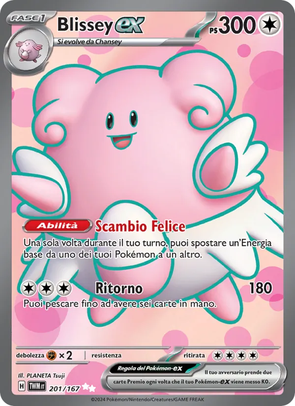 Blissey-ex (Twilight Masquerade #201/167)