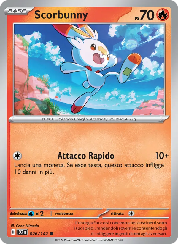 Scorbunny (Corona Astrale #026/142)