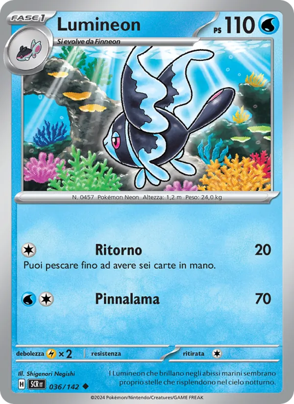 Lumineon (Stellar Crown #036/142)