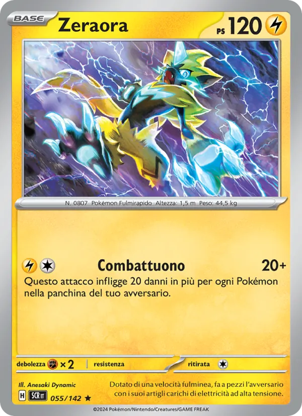 Zeraora (Stellar Crown #055/142)