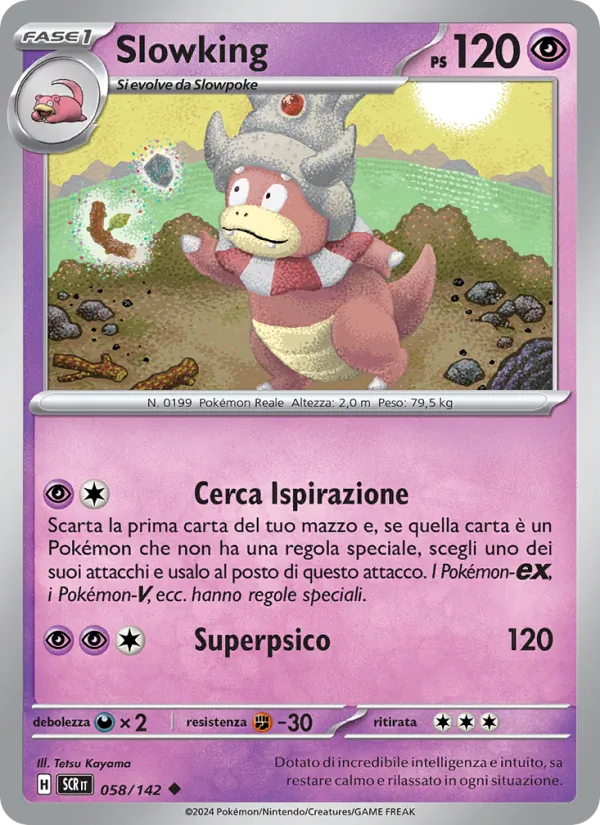 Slowking (Stellar Crown #058/142)