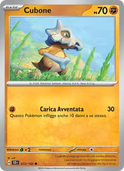 Cubone (Corona Astrale #072/142)