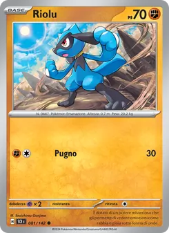 Riolu (Corona Astrale #081/142)