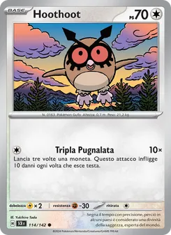Hoothoot (Corona Astrale #114/142)