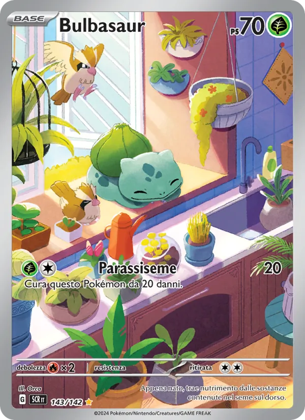 Bulbasaur (Corona Astrale #143/142)