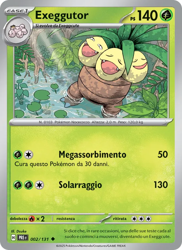 Exeggutor (Evoluzioni Prismatiche #002/131)