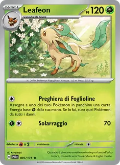 Leafeon (Evoluzioni Prismatiche #005/131)