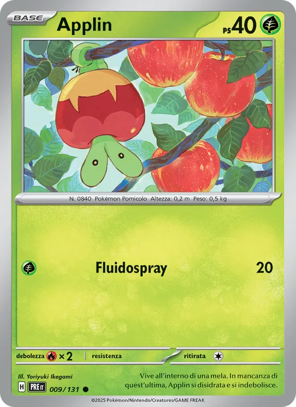 Applin (Prismatic Evolutions #009/131)