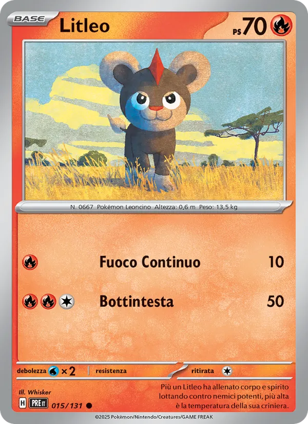 Litleo (Evoluzioni Prismatiche #015/131)