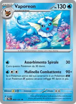 Vaporeon (Evoluzioni Prismatiche #022/131)