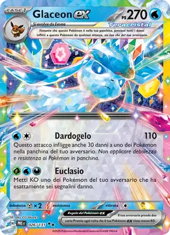 Glaceon-ex (Evoluzioni Prismatiche #026/131)