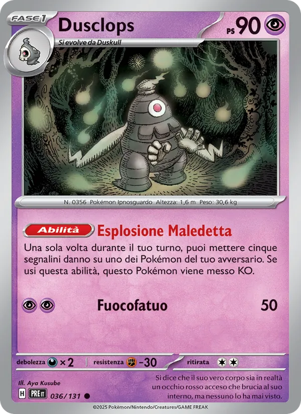 Dusclops (Prismatic Evolutions #036/131)