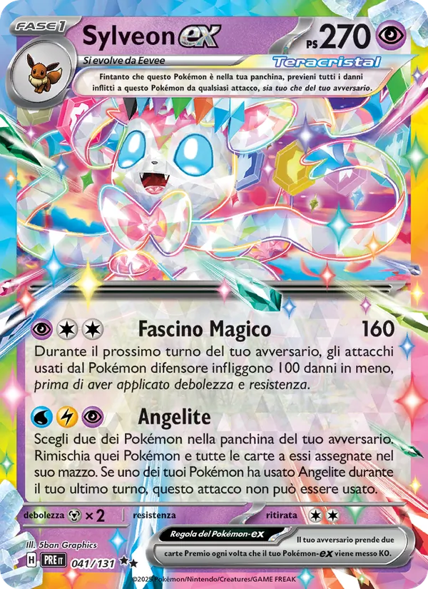 Sylveon-ex (Evoluzioni Prismatiche #041/131)