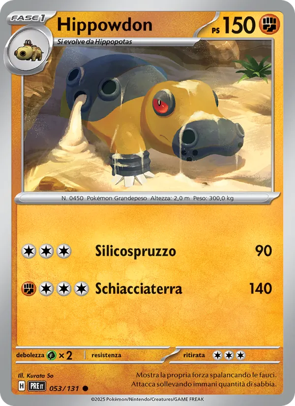 Hippowdon (Evoluzioni Prismatiche #053/131)
