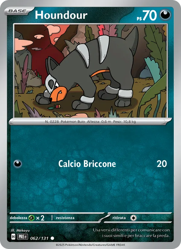 Houndour (Evoluzioni Prismatiche #062/131)