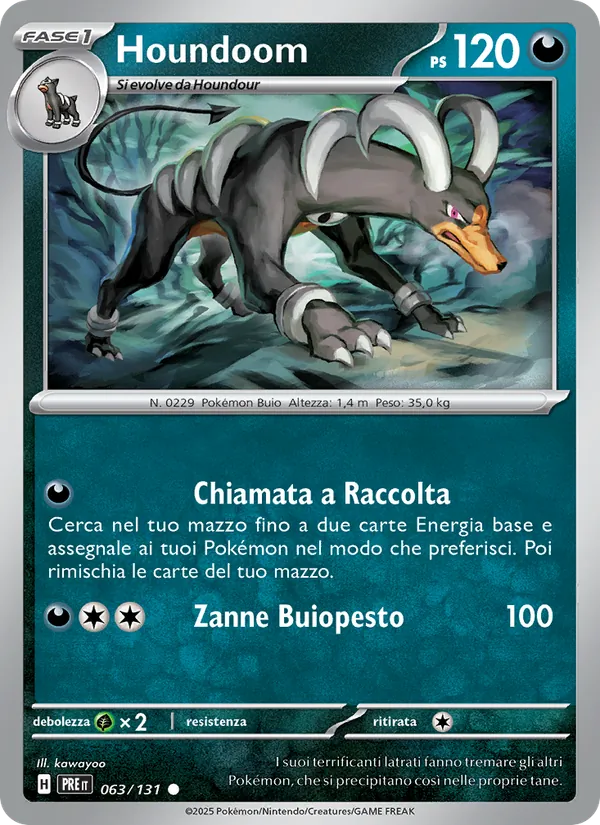 Houndoom (Evoluzioni Prismatiche #063/131)