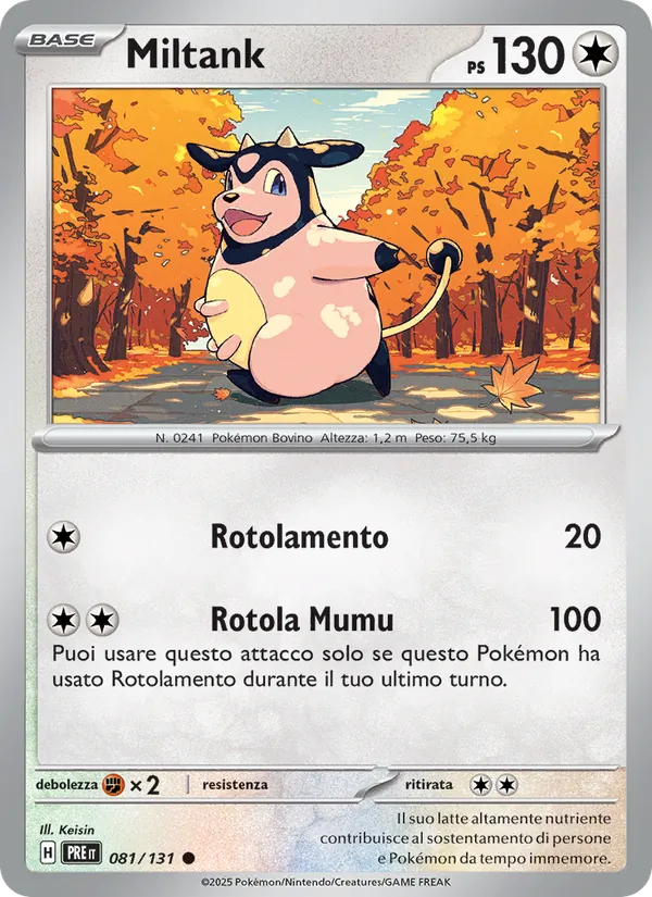 Miltank (Prismatic Evolutions #081/131)