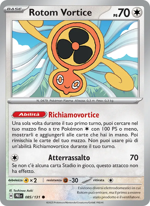 Rotom Vortice (Prismatic Evolutions #085/131)
